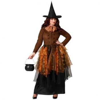 Vêtement de Sorcière Femme Vintage avec Froufrous
