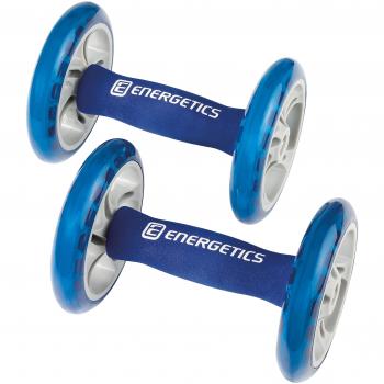 Blau-Grauer Energetics Rumpf-Ab Wheel – Größe 1: Einheitsgröße
