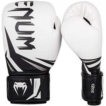 Venum Challenger 3.0 Boxhandschuhe, Weiß/Schwarz, 10 oz