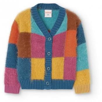 Chaqueta de bebé niña con cuello en V Boboli