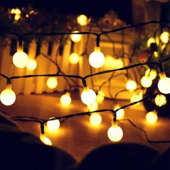 Brillo de Hadas: Lámpara Solar de 20 Luces LED para Bodas