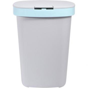 Square Silent Garbage Can with Lid