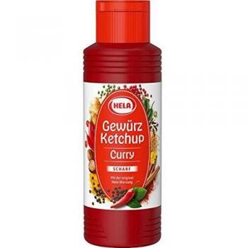 Hela Pfeffer-Curry Ketchup, pikant – 300 ml