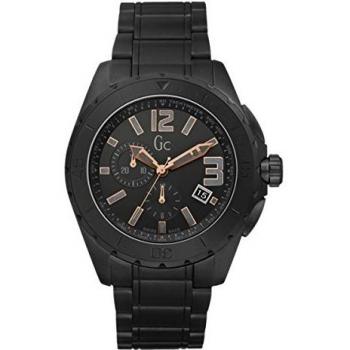 Reloj de Acero Inoxidable Lacado Negro Guess X76009G2S
