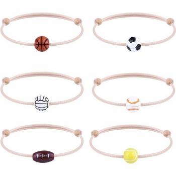 Pulsera deportiva de abalorios para niños