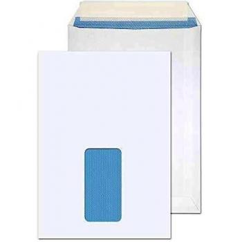 ValueX Pocket Envelope C5 Peel and Seal Window 100gsm White Pack 500