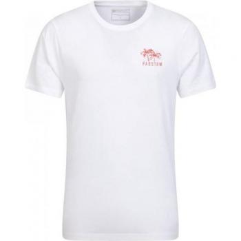 T-shirt imprimé Padstow pour homme en coton bio