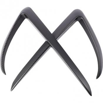Carbon Fiber Front Blade Trim for Tesla Model 3