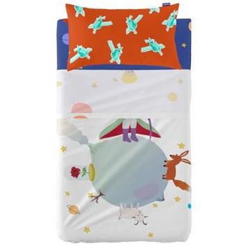 Le Petit Prince juego de sábanas maxicuna 120x180 cm