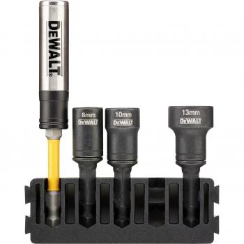 DeWALT Nut Driver Bit Set (8mm/10mm/13mm) + Halter