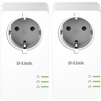 D-link powerline av2 1000 hd passthrough kit 1.000 mbit/s