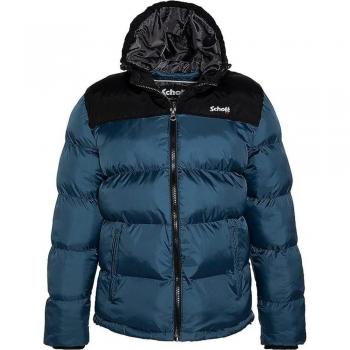 Embroidered Schott Hooded Jacket