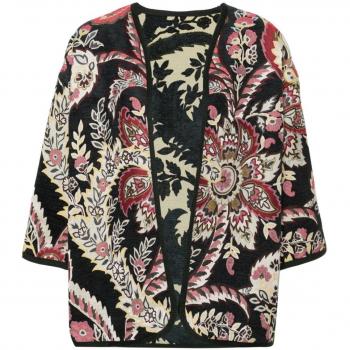 Etro Capes Multicolor Female ONE SIZE Jacquard Pattern Jacket