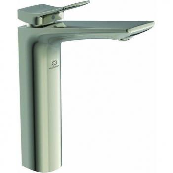 Ideal Standard Badarmatur mit langem Sockel, ohne Ablaufgarnitur