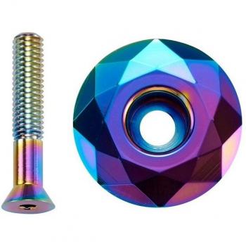 Titanium-Plated Bicycle Headset Cover 28.6mm