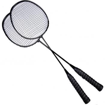 LJ3013JXN 2-Player Full Carbon Badminton Duo – 5U Durable Offense