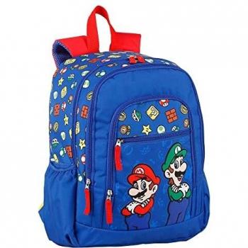 Mochila Super Mario Americana Azul