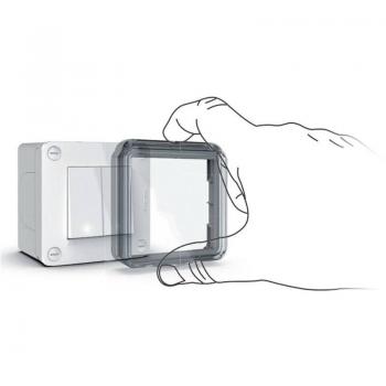 Boîtier Matixgo 3 modules IP40 gris