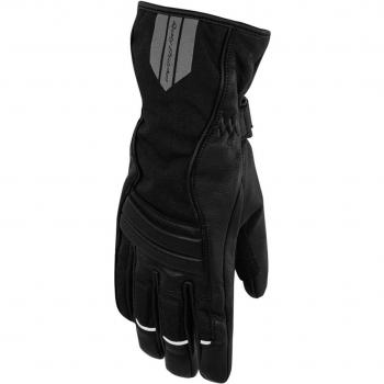 Bianca Gants Moto Femme Noir – Protection Imperméable – M – Rusty Stitches