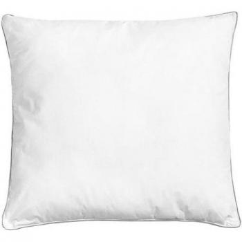 White Cotton Square Pillow 80 x 80 cm