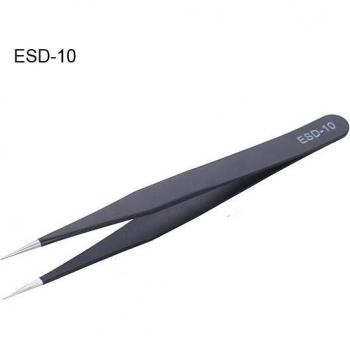 Ensemble de pincettes ESD anti-statiques en acier inoxydable pour la précision industrielle GYH – 6 modèles variés