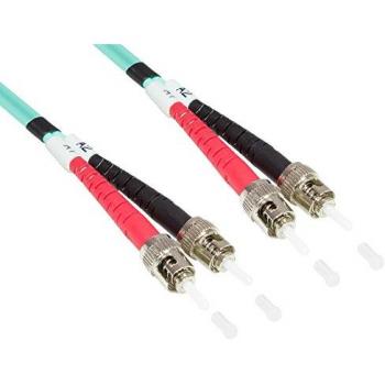 High-Quality LWL Multimode-Patchkabel ST/ST OM3 50/125mm 3m Good Connections II