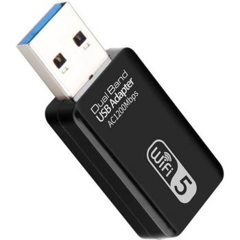 Módulo WiFi 5G 1200 Mbps con Conector Ethernet USB 3.0