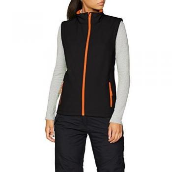 Result Funktionsweste Damen Schwarz/Orange XS