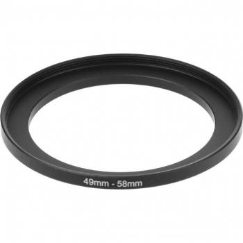 Anneau de filtre métal 49mm vers 58mm
