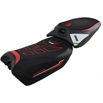 Accessorio Sella Multistrada V4 2022 Meknes Comfort System 1WHR Loggato Bianco Rosso