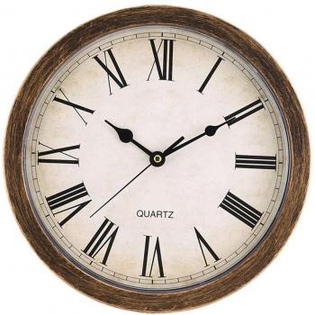 Nordic Style Silent Wall Clock with Decorative Storage Box