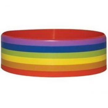 Pride-Rauchstreifen-Silikonarmband für Handgelenk