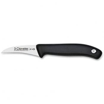 Cuchillo mondador 3 Claveles Acero Inoxidable 6 cm