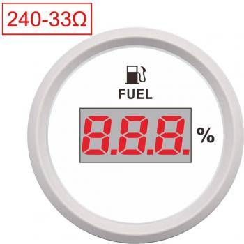 Digitale Tankanzeige 52mm für Fahrzeuge und Boote