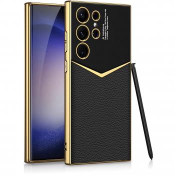 Coque Protection en Cuir pour Samsung Galaxy S24 Ultra