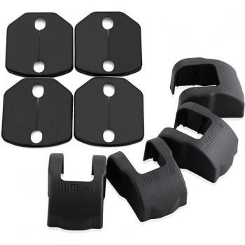 RIMIDI 8Pcs Door Lock Covers for Ford Focus 3 MK3 Fiesta