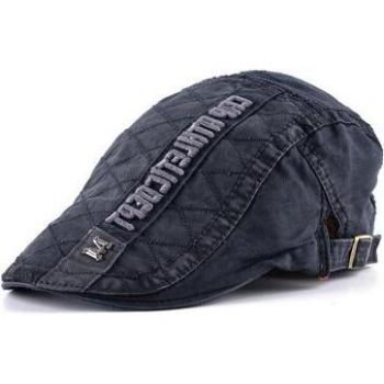 Peaked Retro Beret Hat for Men