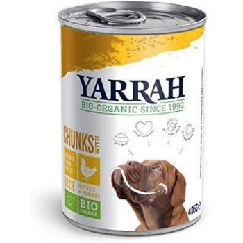 Yarrah Hundefutter Bröckchen Huhn 405 g Bio