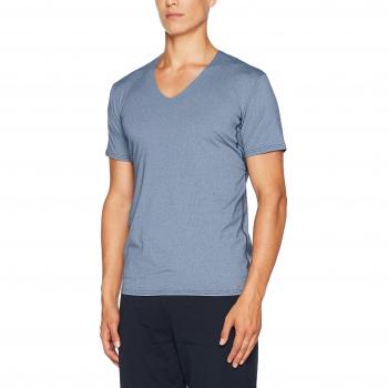 Calida Herren T-Shirt Fresh Cotton Blau – Dark Blue 449, S