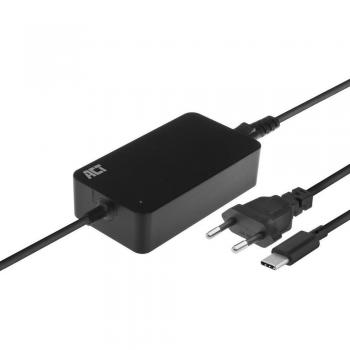 ACT AC2000 USB-C Laptoplader met Power Delivery profielen 45W