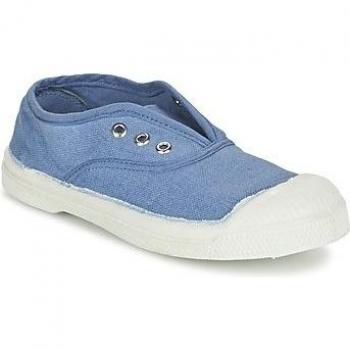 Tennis coton jeune fille Elly BENSIMON® – Bleu denim