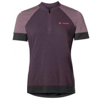 Damen Fahrradtrikot Vaude Altissimo Q-zip (blackberry)