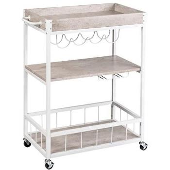 WENKO Etagenwagen Rustico grau 80,0 x 40,0 x 89,5 cm