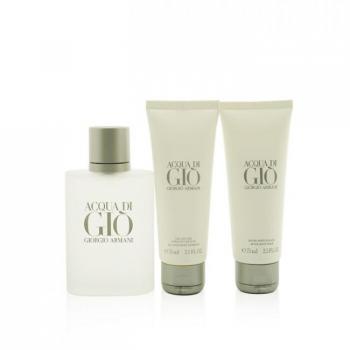 Coffret Eau de Toilette Acqua Di Gio 100ml + Shampooing 75ml + Baume Après-Rasage 75ml