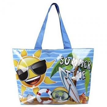 Summer Time Borsa da Spiaggia Cerdá Blu 48cm