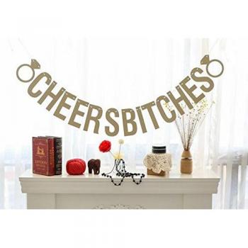 Wedding Party Golden Cheer Bunting