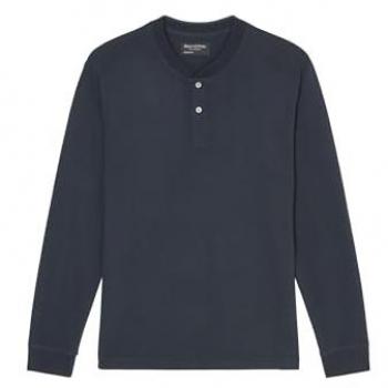Marc O'Polo Lange Mouwen Henley Heren