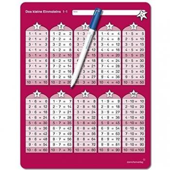 Das kleine Einmaleins mit Stift