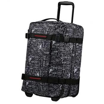 Urban Track Disney Duffle Spiderman Sketch 55L – Sac de voyage noir et blanc American Tourister