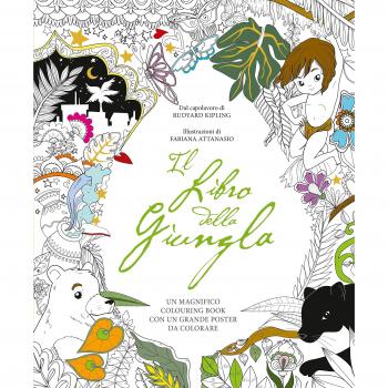 Il libro della giungla. Colouring book. Con poster. Con Poster